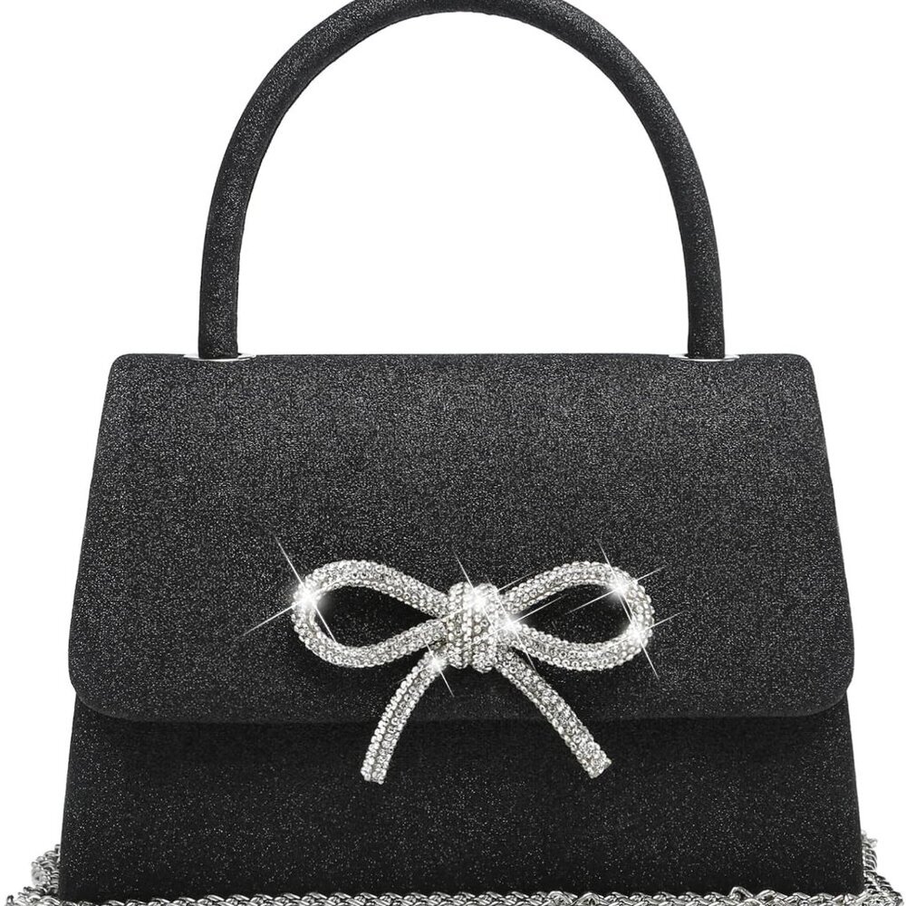 Women's Evening Bag Party Clutches Wedding Purses Cocktail Prom Handbags with Fr